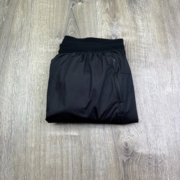 Nike Swift Shield Mens Black Drawstring Water Resistant Running Track Pants Sz L - Picture 1 of 15
